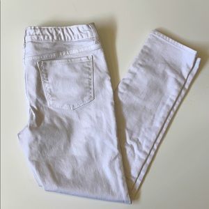 GAP 12 Plus Super Skinny white jeans